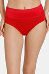 Zivame Anti-Microbial High Rise Full Coverage Tummy Tucker Hipster Panty (Pack of 2) - Multicolor — thumbnail 2